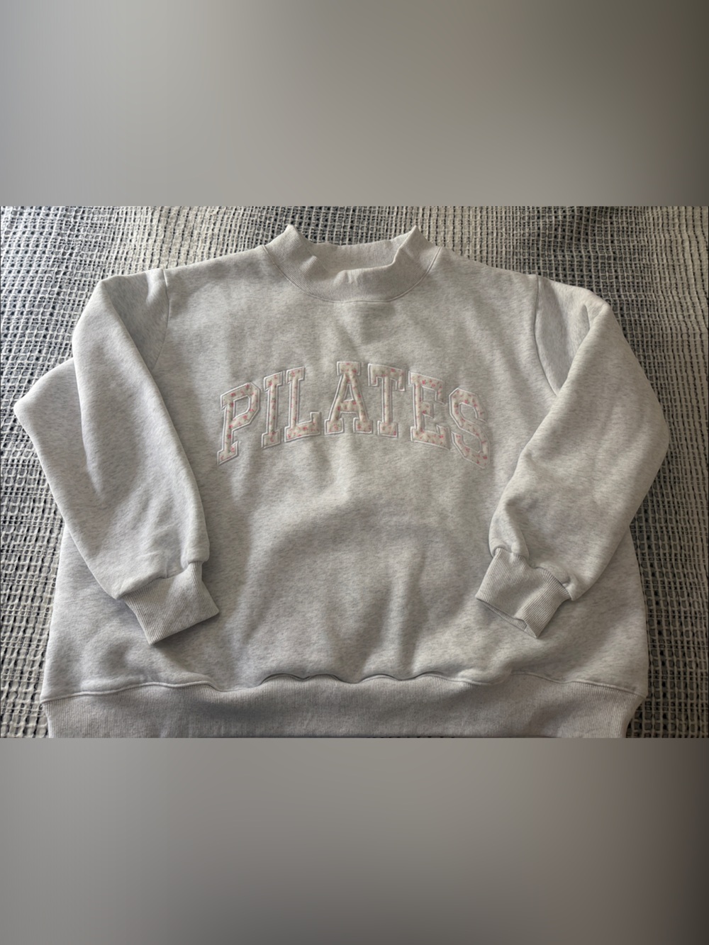 pilates mockneck